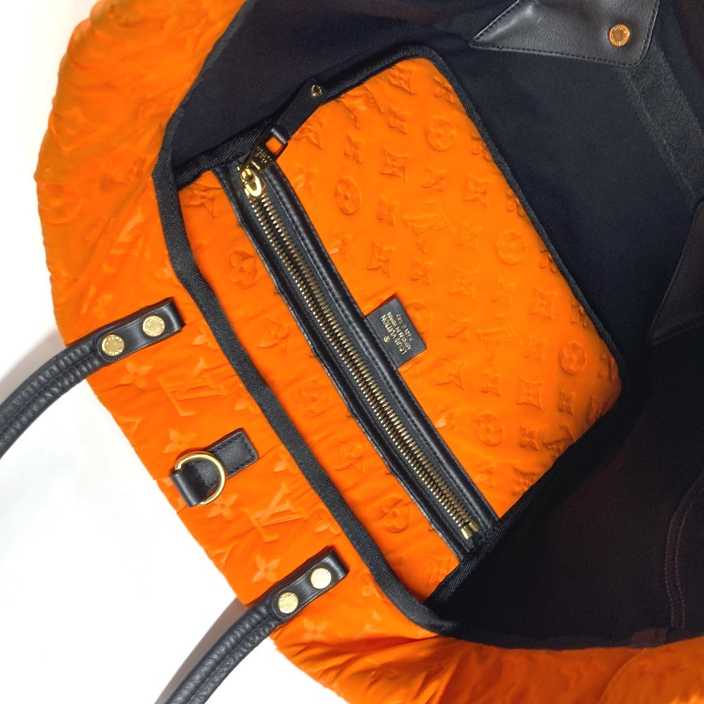 LOUIS VUITTON M92803 クルーズライン スキューバーMM 肩掛け トートバッグ カバン ショルダーバッグ マイクロファイバー レディース オレンジ