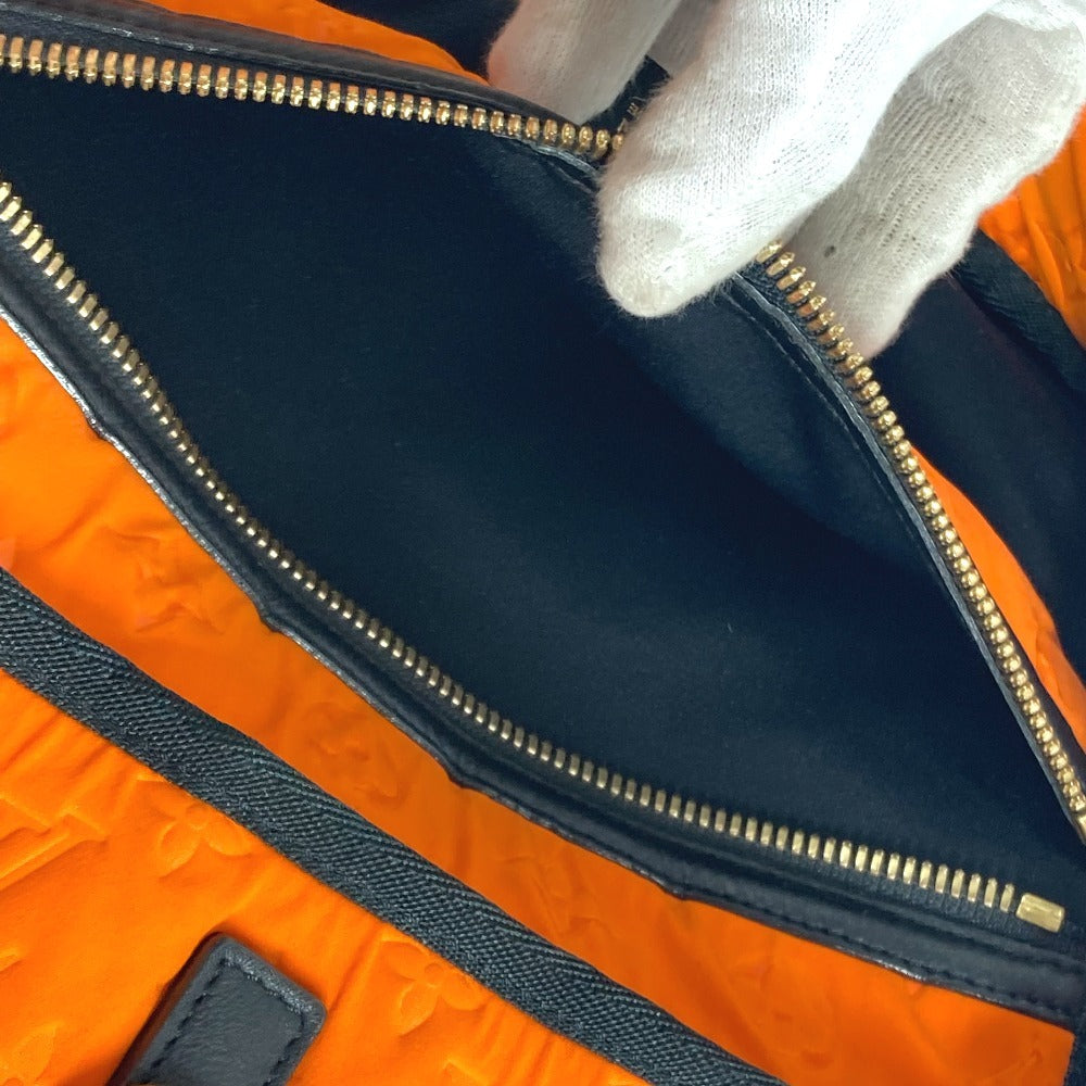 LOUIS VUITTON M92803 クルーズライン スキューバーMM 肩掛け トートバッグ カバン ショルダーバッグ マイクロファイバー レディース オレンジ