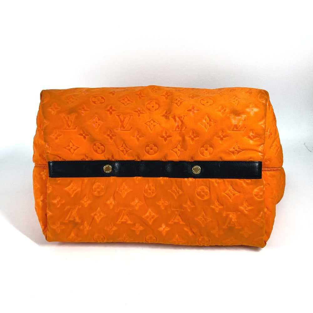 LOUIS VUITTON M92803 クルーズライン スキューバーMM 肩掛け トートバッグ カバン ショルダーバッグ マイクロファイバー レディース オレンジ