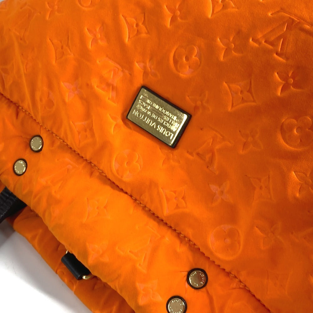 LOUIS VUITTON M92803 クルーズライン スキューバーMM 肩掛け トートバッグ カバン ショルダーバッグ マイクロファイバー レディース オレンジ