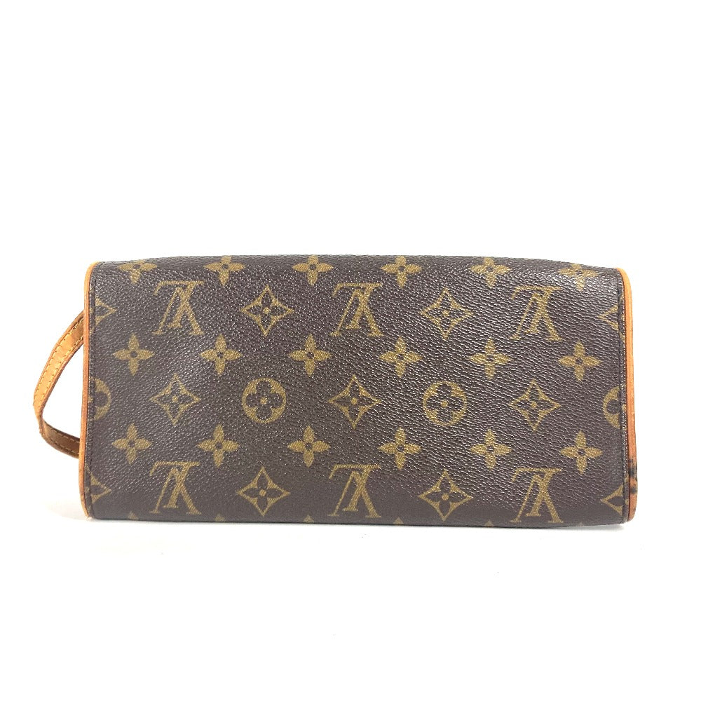 LOUIS VUITTON M51852 モノグラム ポシェットツインGM 斜め掛け ポシェット カバン 2WAYバッグ クラッチバッグ ショルダーバッグ モノグラムキャンバス レディース ブラウン - brandshop-reference