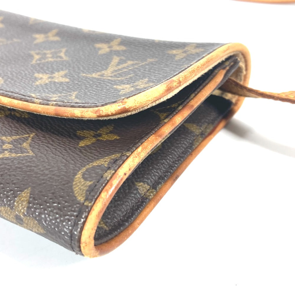 LOUIS VUITTON M51852 モノグラム ポシェットツインGM 斜め掛け ポシェット カバン 2WAYバッグ クラッチバッグ ショルダーバッグ モノグラムキャンバス レディース ブラウン - brandshop-reference