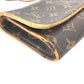 LOUIS VUITTON M51852 モノグラム ポシェットツインGM 斜め掛け ポシェット カバン 2WAYバッグ クラッチバッグ ショルダーバッグ モノグラムキャンバス レディース ブラウン - brandshop-reference