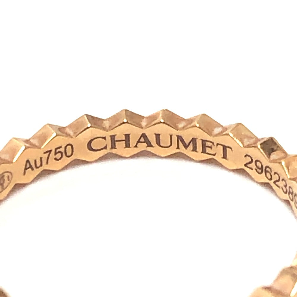Chaumet K18PG Be de Chaumet Be My Love Honeycomb Accessory Jewelry Size 13 Ring K18 Pink Gold Gold Used