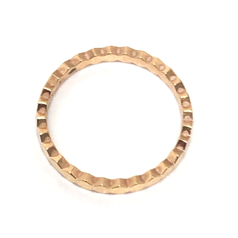 Chaumet K18PG Be de Chaumet Be My Love Honeycomb Accessory Jewelry Size 13 Ring K18 Pink Gold Gold Used