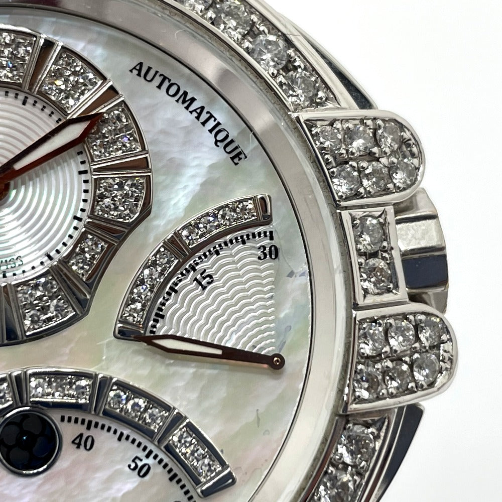 HARRY WINSTON MCRA44W Ocean Chronograph Triple Retrograde Automatic Watch, 18K White Gold, Men's