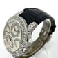 HARRY WINSTON MCRA44W Ocean Chronograph Triple Retrograde Automatic Watch, 18K White Gold, Men's