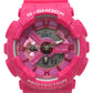 G-SHOCK GMA-S110XG-4AJR XGコラボレーションモデル クォーツ ウォッチ 腕時計 ラバー ユニセックス ピンク