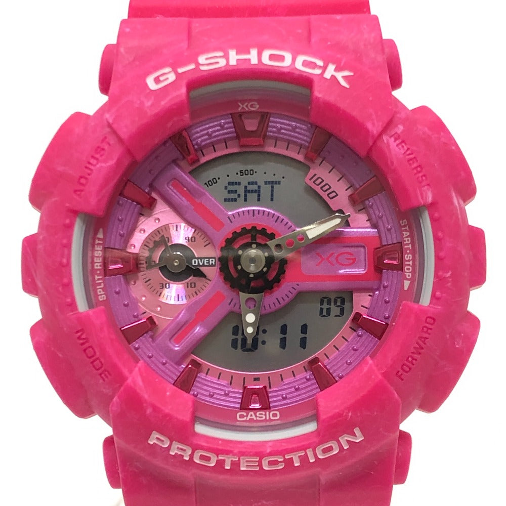 G-SHOCK GMA-S110XG-4AJR XGコラボレーションモデル クォーツ ウォッチ 腕時計 ラバー ユニセックス ピンク