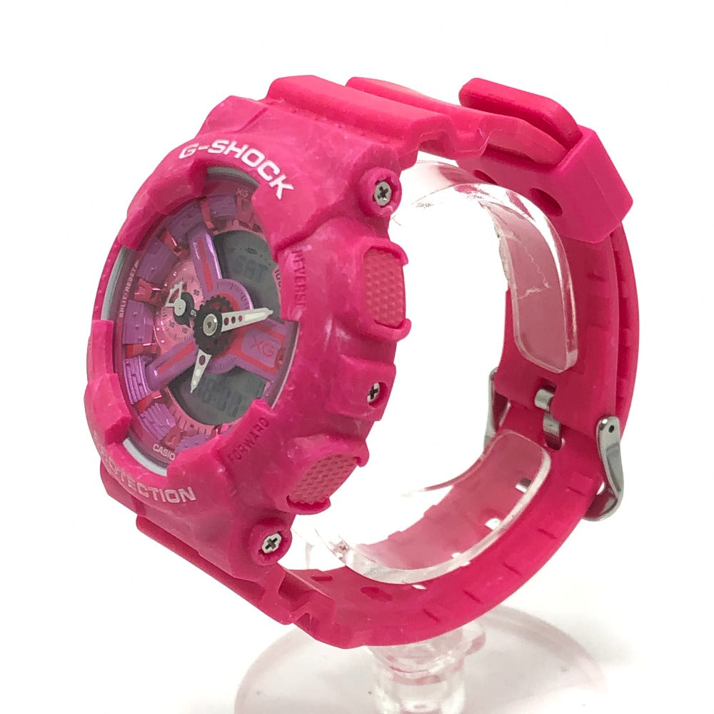 G-SHOCK GMA-S110XG-4AJR XGコラボレーションモデル クォーツ ウォッチ 腕時計 ラバー ユニセックス ピンク