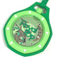 Swatch SSX03G100N Audemars Piguet Swatch x Audemars Piguet Royal Pop Pocket Watch Hand Winding Clock Charm Pocket watch ceramic / Leather Green Eight Green Used