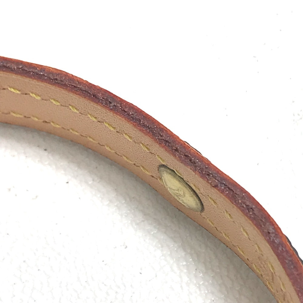 LOUIS VUITTON M58072 Monogram Collier Baxter PM Small Dog Collar, Monogram Canvas, Brown, Women's