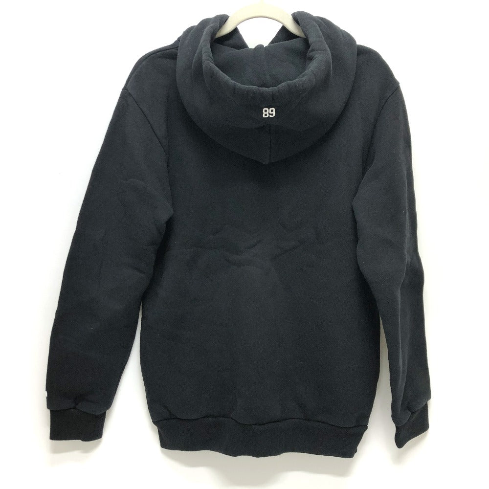 PEARLY GATES Logo Hoodie, Cotton, Men's, Black