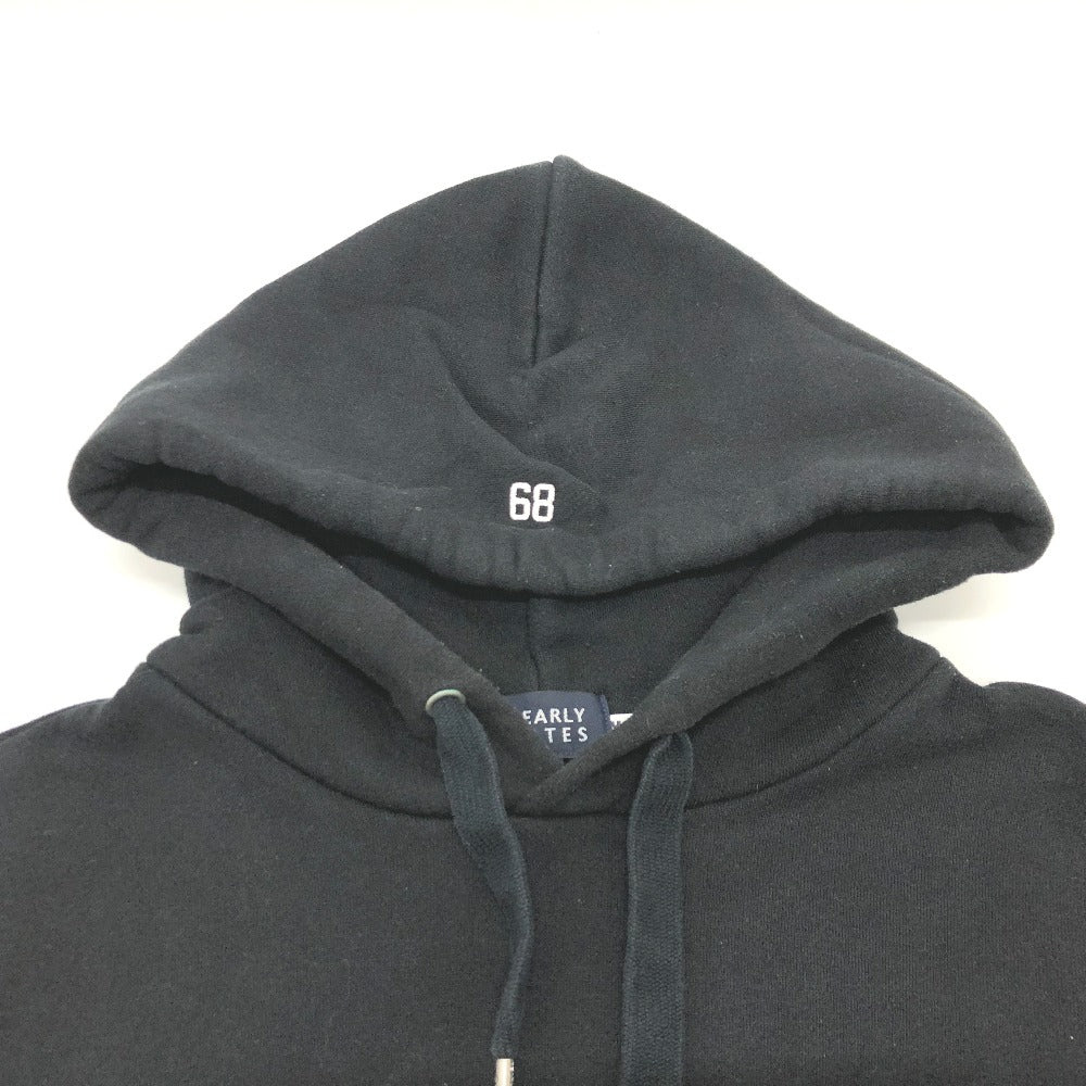 PEARLY GATES Logo Hoodie, Cotton, Men's, Black