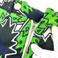 PEARLY GATES Botanical pattern Apparel, golf wear, polo shirt, shorts setup cotton Green Used