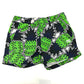 PEARLY GATES Botanical pattern Apparel, golf wear, polo shirt, shorts setup cotton Green Used
