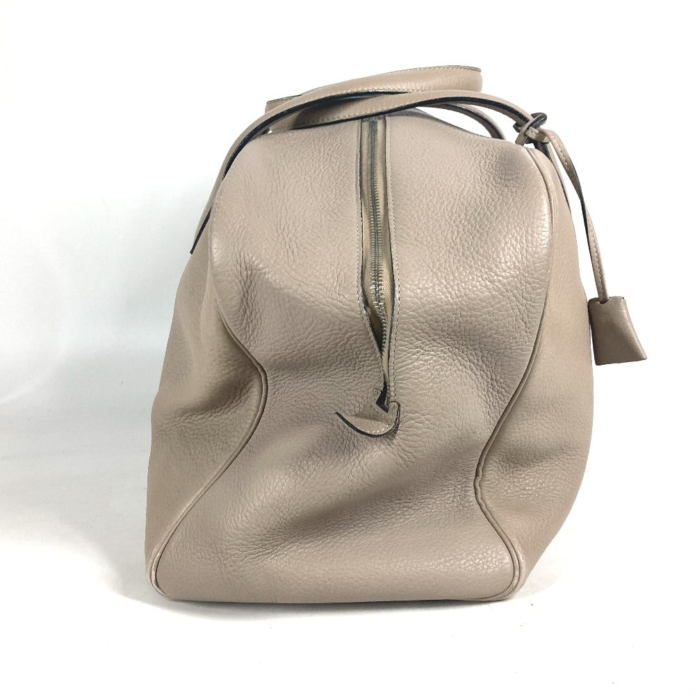 HERMES ヴィクトリア 43 ショルダーバッグ カバン 肩掛け ボストンバッグ トリヨンクレマンス ユニセックス ベージュ