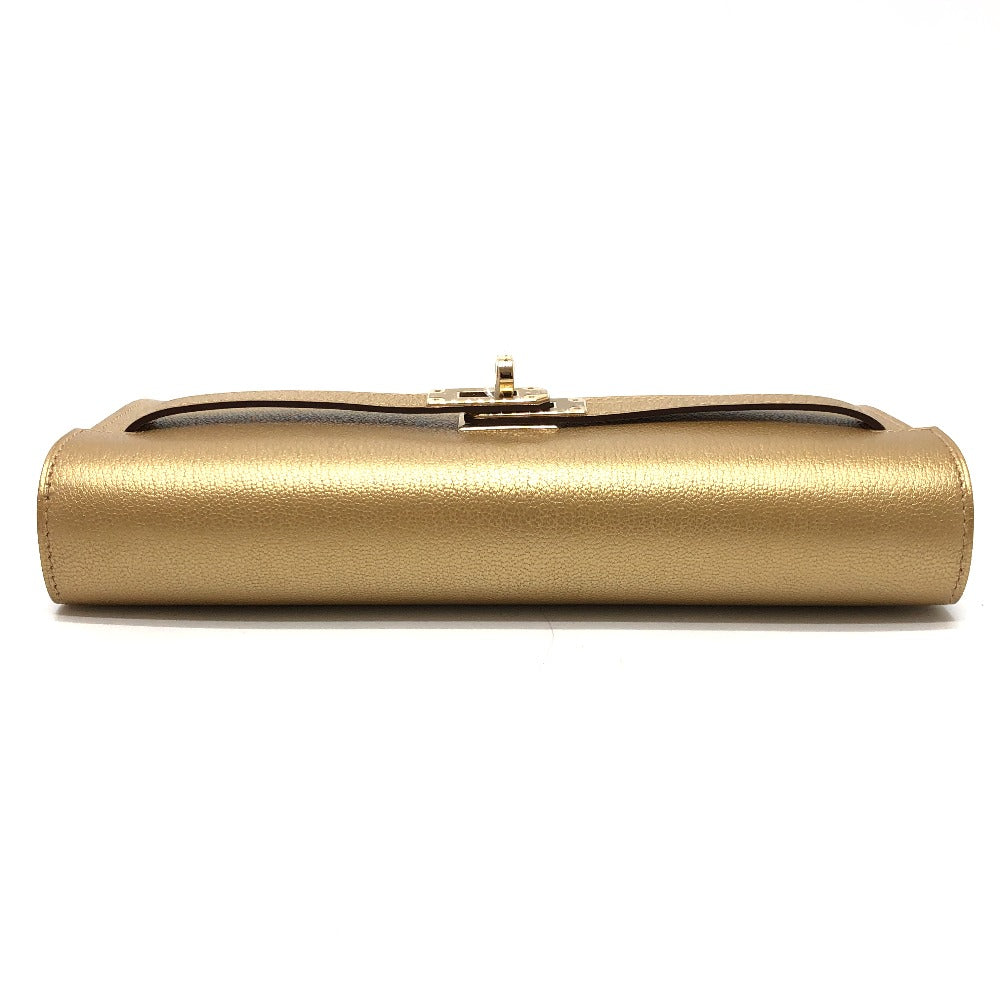 HERMES H086404CPY9 ケリートゥーゴー ウォレット 財布 カバン ショルダーバッグ レディース ドレ ゴールド