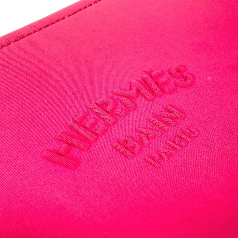 HERMES ネオバンPM クラッチバッグ カバン メイクポーチ マルチポーチ ポーチ ポリアミド レディース ピンク
