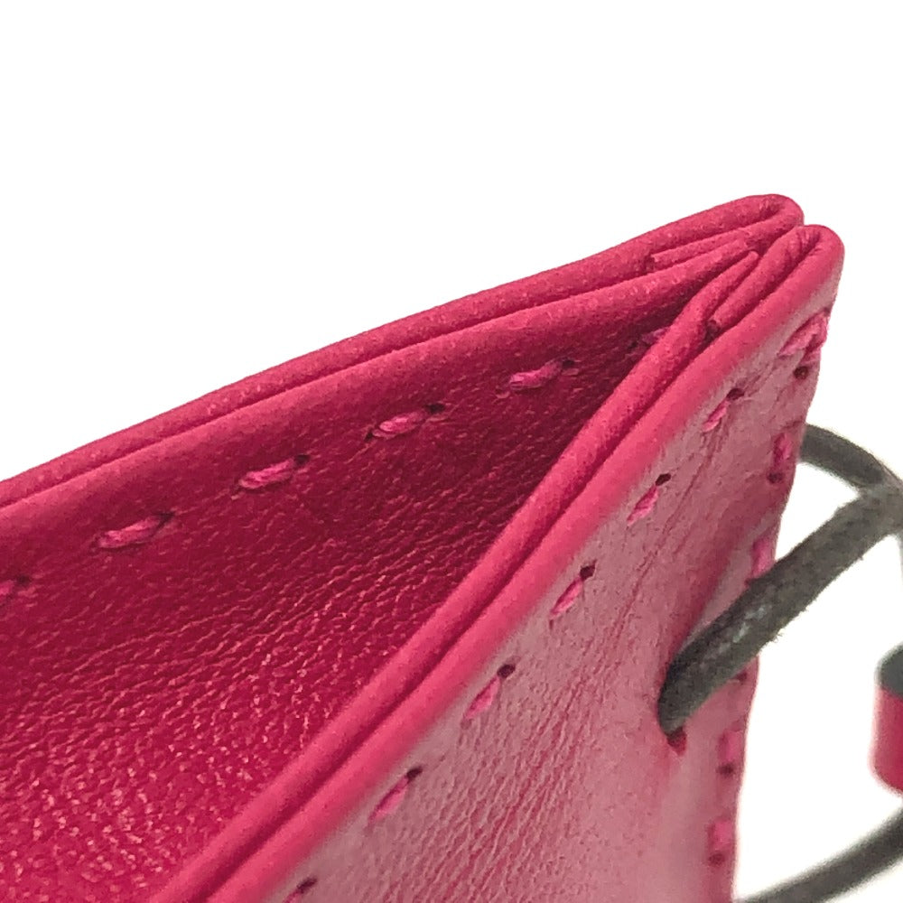 HERMES Sac Orange Bag Charm by Anjo Miro, Women's, Rose Mexico, Purple