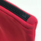 HERMES Neoban Truth Flat MM Clutch Bag/Pouch, Polyamide, Women's, Red