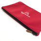 HERMES Neoban Truth Flat MM Clutch Bag/Pouch, Polyamide, Women's, Red