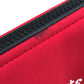 HERMES Neoban Truth Flat MM Clutch Bag/Pouch, Polyamide, Women's, Red