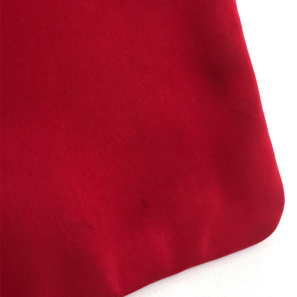 HERMES Neoban Truth Flat MM Clutch Bag/Pouch, Polyamide, Women's, Red