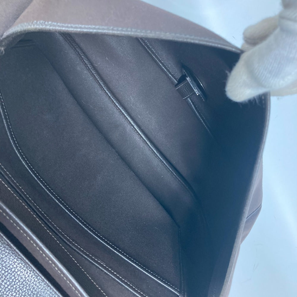 HERMES サックコロラドGM カバン フラップ メッセンジャーバッグ 斜め掛け ショルダーバッグ キャンバス/レザー レディース ブラウン - brandshop-reference