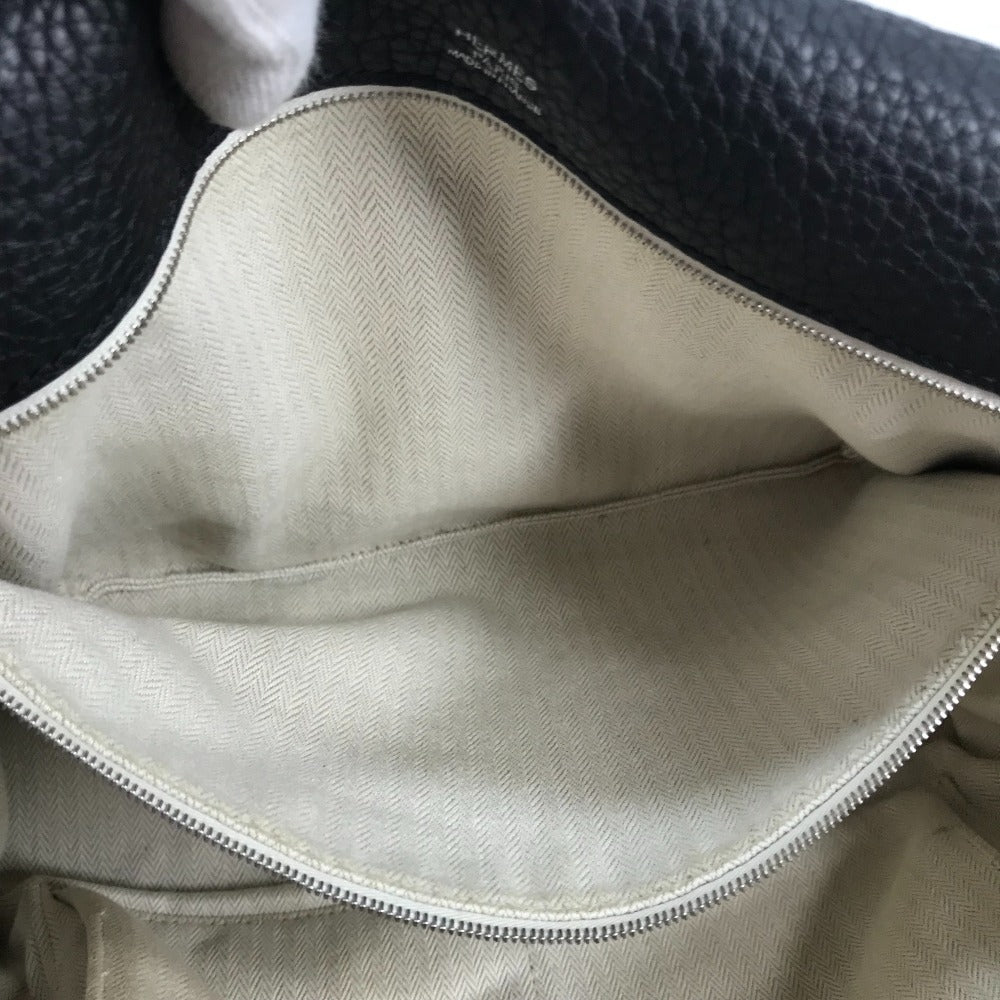 HERMES 斜め掛け カバン サックアルフレッド 35 メッセンジャーバッグ ショルダーバッグ トリヨンクレマンス メンズ ブラック