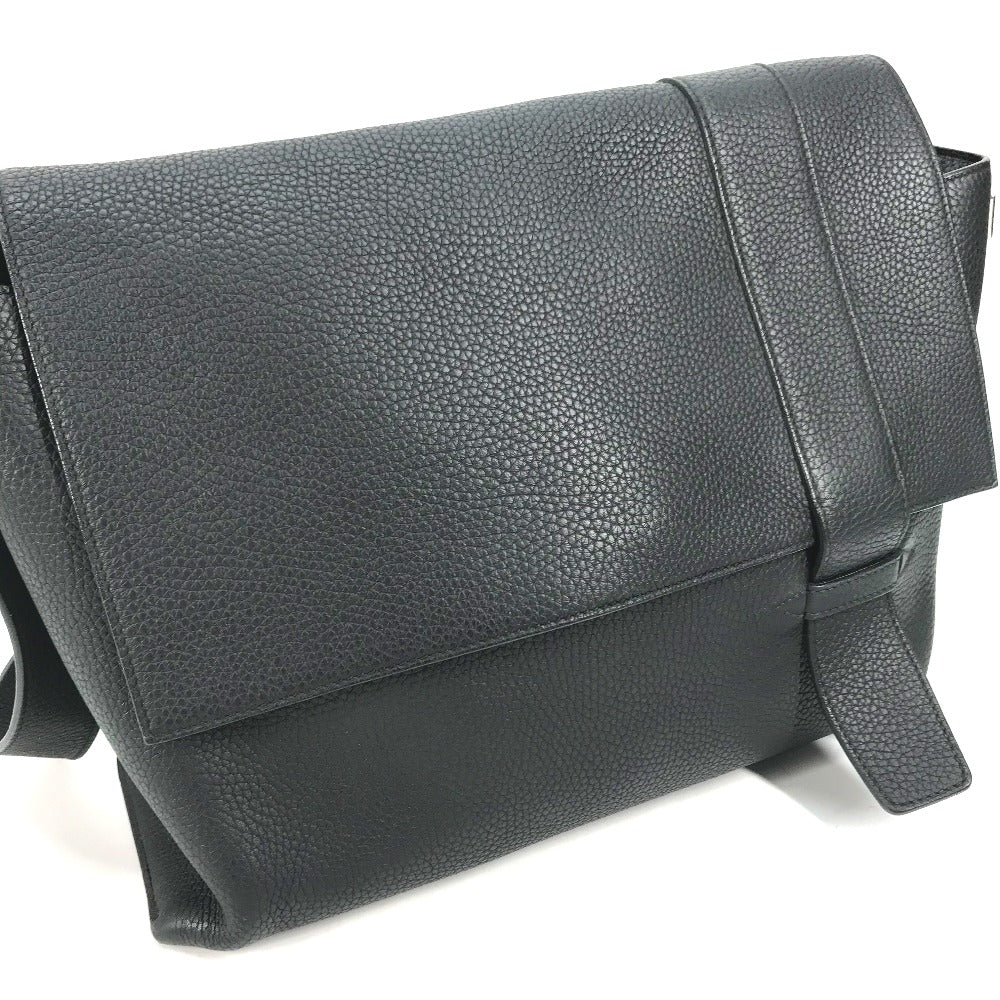 HERMES 斜め掛け カバン サックアルフレッド 35 メッセンジャーバッグ ショルダーバッグ トリヨンクレマンス メンズ ブラック