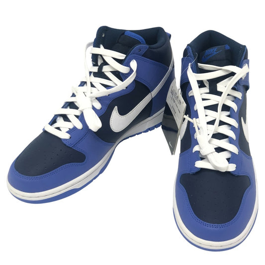 NIKE DJ6189-400 DUNK HI RETRO High-Cut Shoes sneakers blue Used