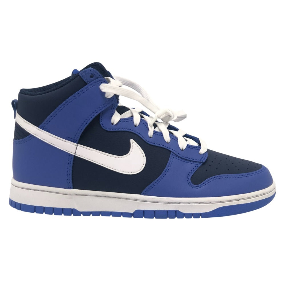 NIKE DJ6189-400 DUNK HI RETRO High-Cut Shoes sneakers blue Used