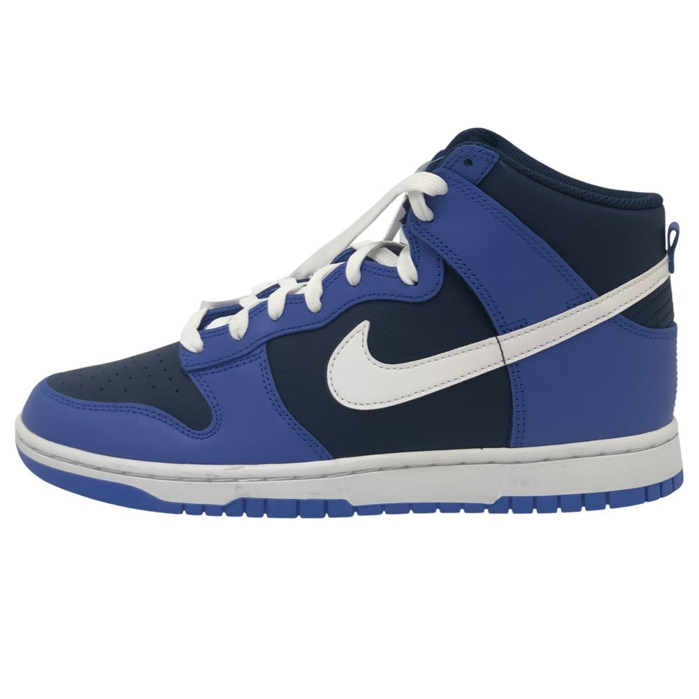 NIKE DJ6189-400 DUNK HI RETRO High-Cut Shoes sneakers blue Used