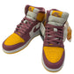 NIKE 575441-706 エア ジョーダン 1 レトロ HIGH OG GS 靴 シューズ ハイカット スニーカー 化学繊維/合成皮革 レディース イエロー