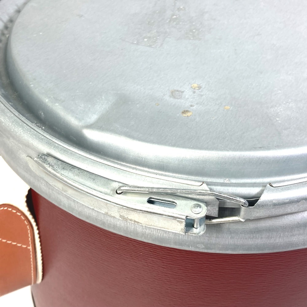HERMES Interior Serie Saddle Box, Multi-Case, Horse Tack Storage, Paper Object, Unisex, Brown