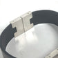 HERMES ルーリー Hロゴ アクセサリー ブレスレット レザー レディース ブラック - brandshop-reference