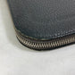 HERMES L-shaped zipper closure for tablets and laptops, clutch bag, leather, men's, gray