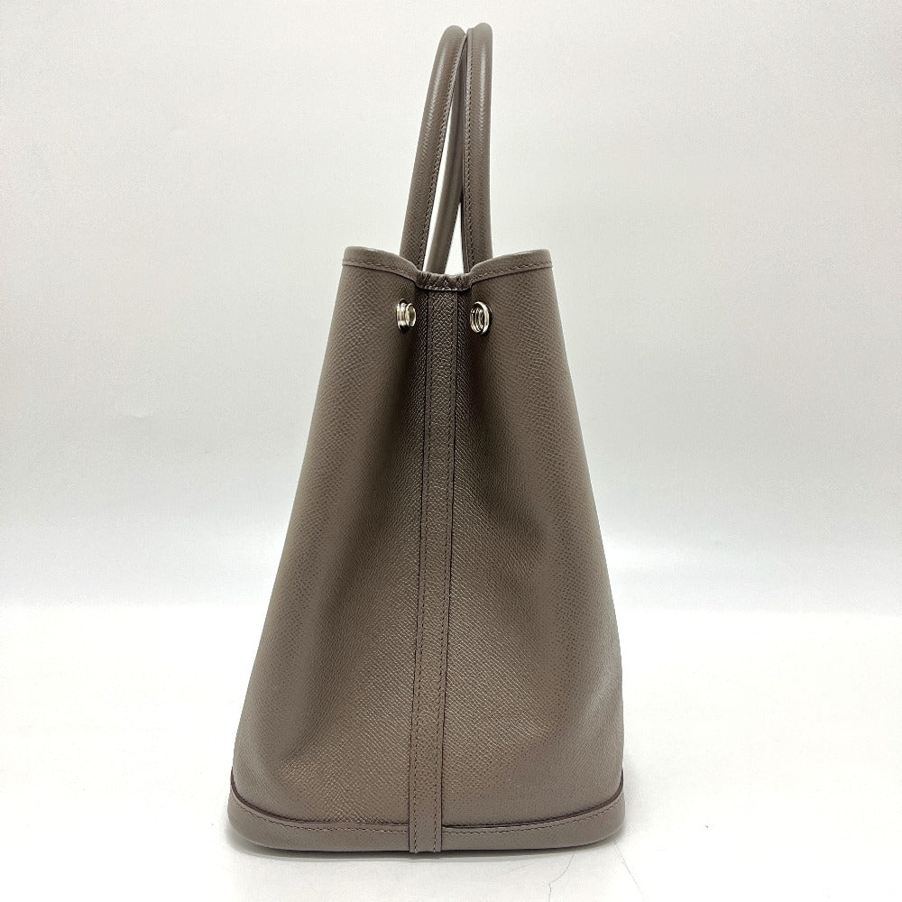 HERMES ガーデンパーティ36 ガーデンパーティ 36 カバン バッグ ハンドバッグ トートバッグ ヴォーエプソン レディース グリ・エタン グレー