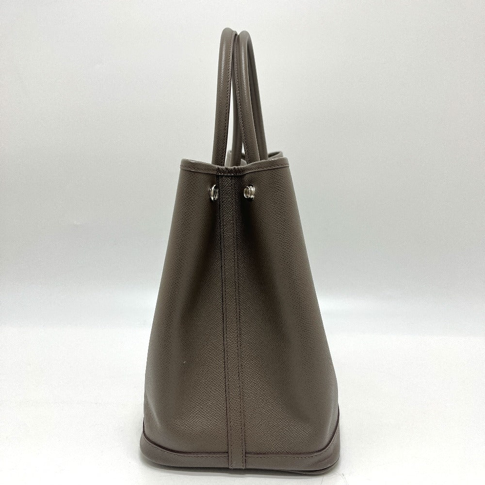 HERMES ガーデンパーティ36 ガーデンパーティ 36 カバン バッグ ハンドバッグ トートバッグ ヴォーエプソン レディース グリ・エタン グレー