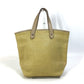 HERMES Kaba Chennai PM Handbag, Studded Leather Tote Bag, Women's, Yellow