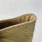 HERMES Kaba Chennai PM Handbag, Studded Leather Tote Bag, Women's, Yellow