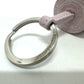 HERMES カルメン バッグチャーム レザー レディース モーヴペール ピンク
