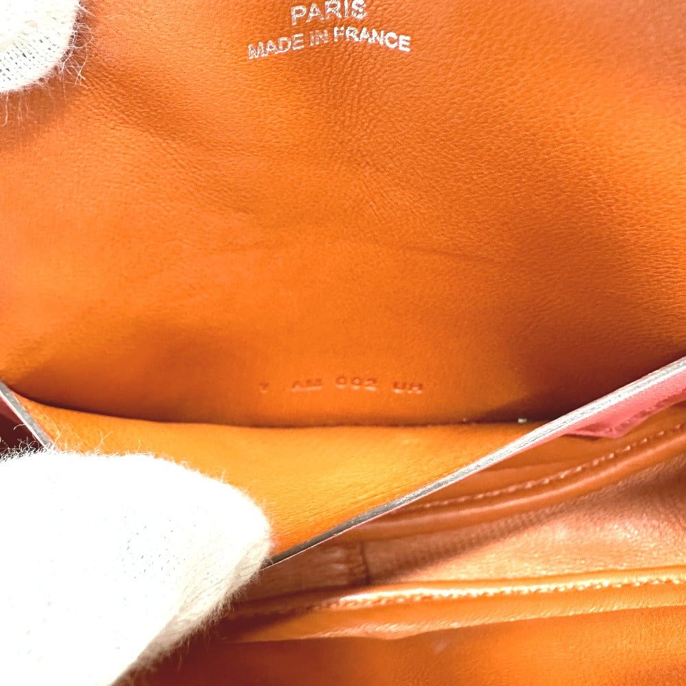 HERMES In the Loop Verso Shoulder/Waist Bag in Lambskin Rose Confetti Pink
