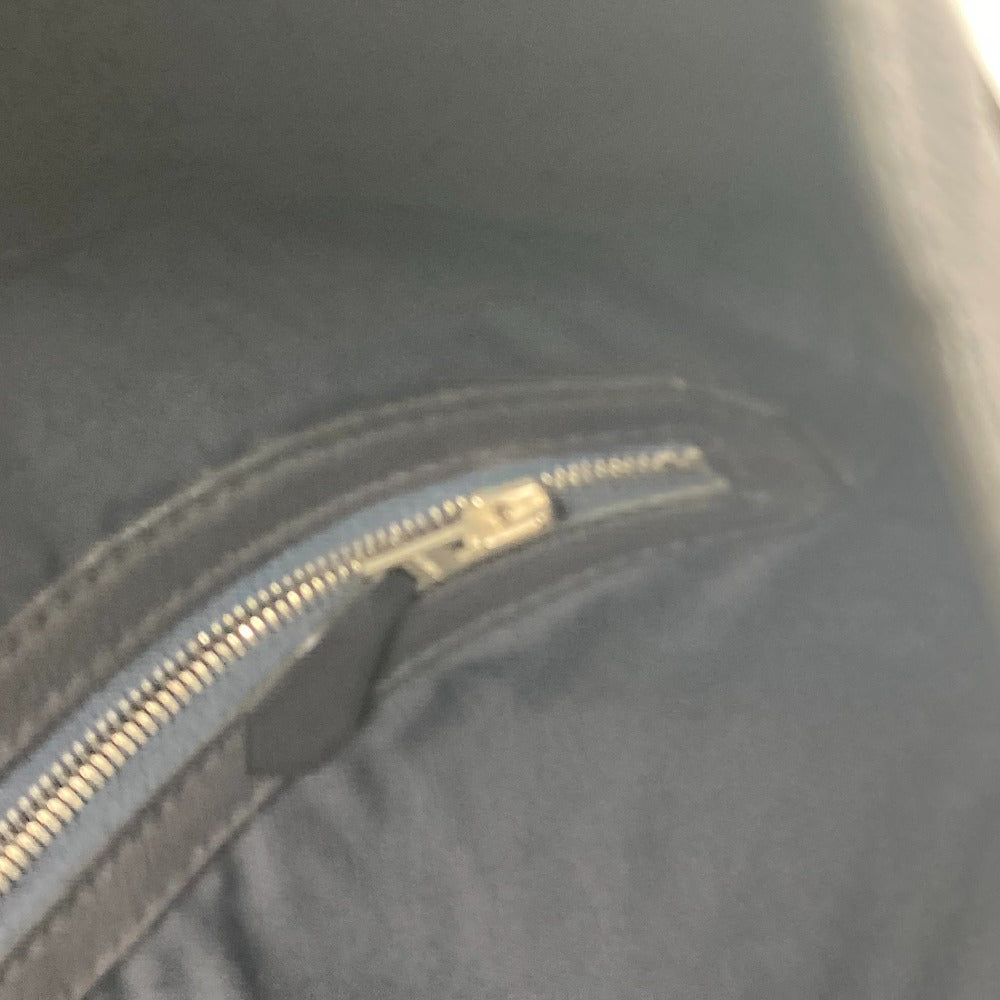 HERMES シティスライド ポーチ カバン クラッチバッグ レザー メンズ ネイビー