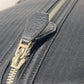 HERMES Dog Carrier, Dog Sack, Cyan Bag, Pet Carrier, Boston Bag, Shoulder Bag, Canvas/Leather, Unisex, Black