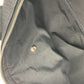 HERMES Dog Carrier, Dog Sack, Cyan Bag, Pet Carrier, Boston Bag, Shoulder Bag, Canvas/Leather, Unisex, Black