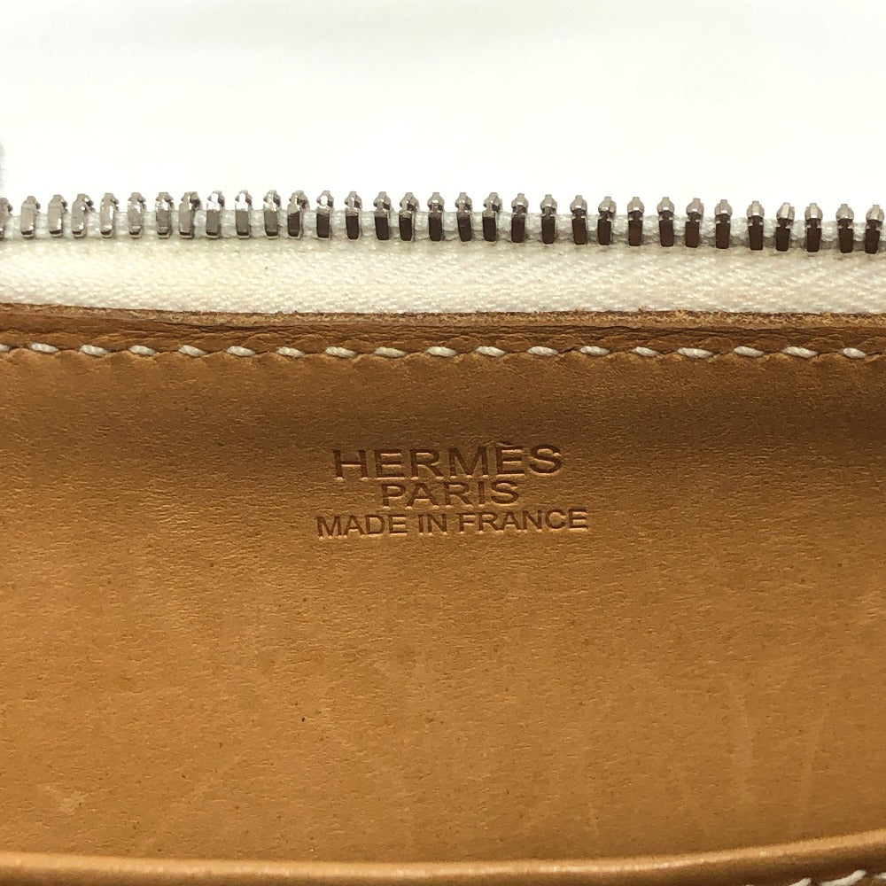 HERMES パリボンベイ27 ハンドバッグ エプソン レディース ホワイト