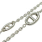 HERMES Chaine d'Ancre Farandole 120 Long Necklace SV925 Women's Silver