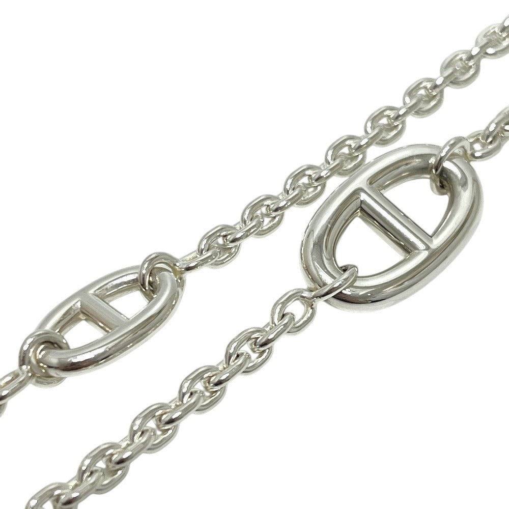 HERMES Chaine d'Ancre Farandole 120 Long Necklace SV925 Women's Silver
